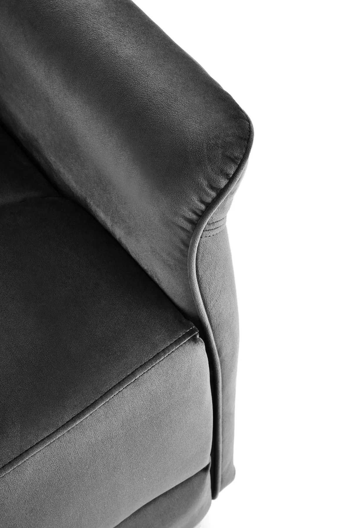 Rozkládací křeslo Mirasi - černý samet Bluvel 19 semir Křeslo s funkcí elektrycznego rozkladania / gniazdo usb, černá (2p=1szt)