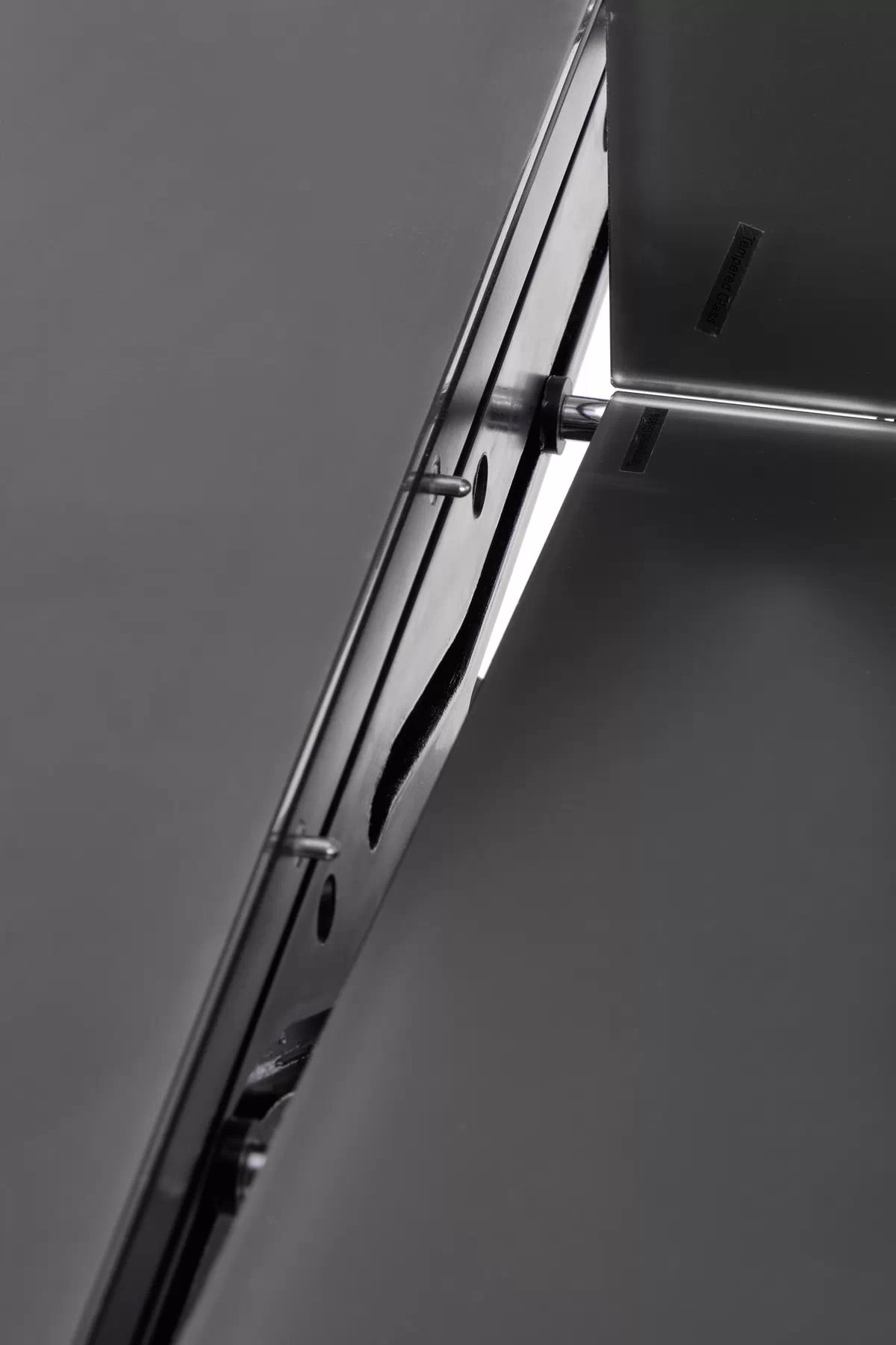 Rozkládací stůl Virello 180-220x89 cm - tmavý popel / černá silvestro stůl rozkládací Deska - tmavý popel, noga - Černý