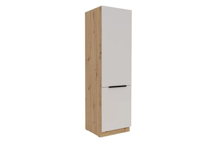 Kuchyňský sloupek Arvani 60 DK-210 dvoudveřový - kašmír / dub artisan
