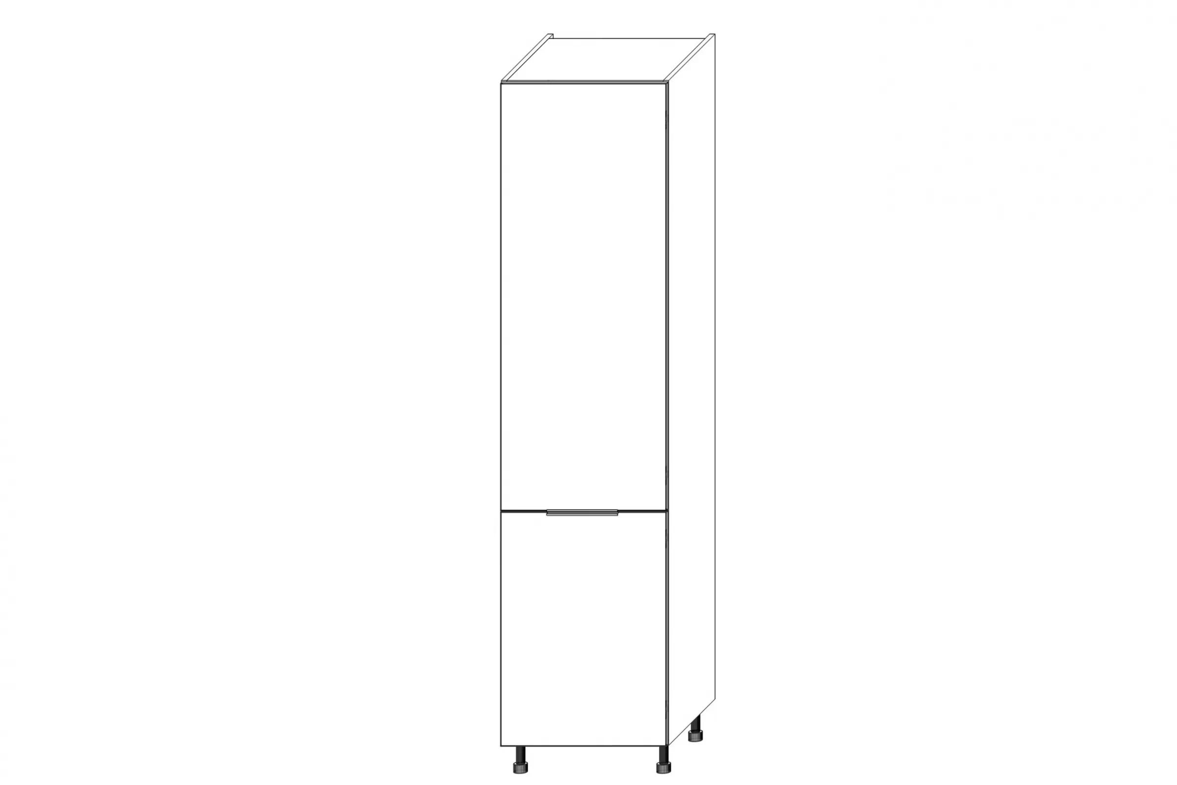 Vysoká kuchyňská skříň Kammono K2 SD50D2/71 dvoudveřová vysoká skříňka kuchenny KAMMONO K2 SD50D2/71 dvoudveřový