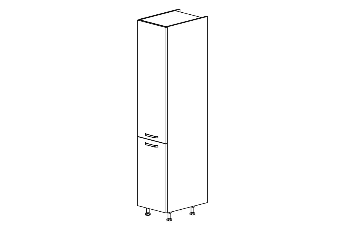 vysoká skříňka kuchenny KAMMONO P2 SD40D2 dvoudveřový vysoká skříňka kuchenny KAMMONO P2 SD40D2 dvoudveřový