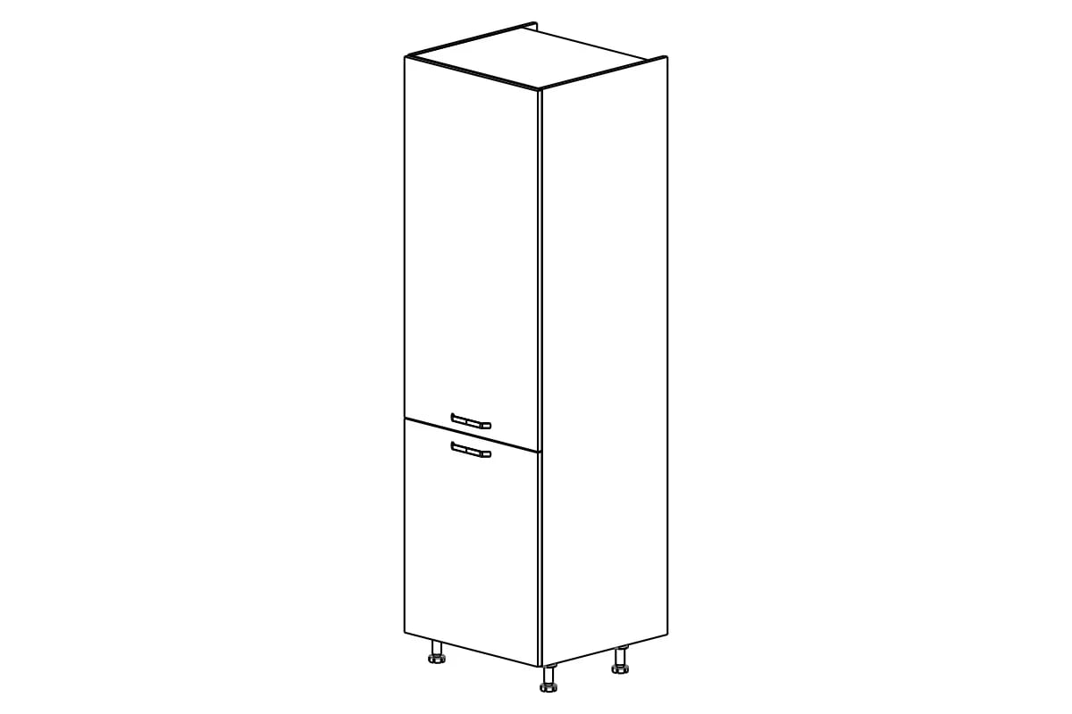 vysoká skříňka kuchenny KAMMONO P2 SD60D2 dvoudveřový vysoká skříňka kuchenny KAMMONO P2 SD60D2 dvoudveřový