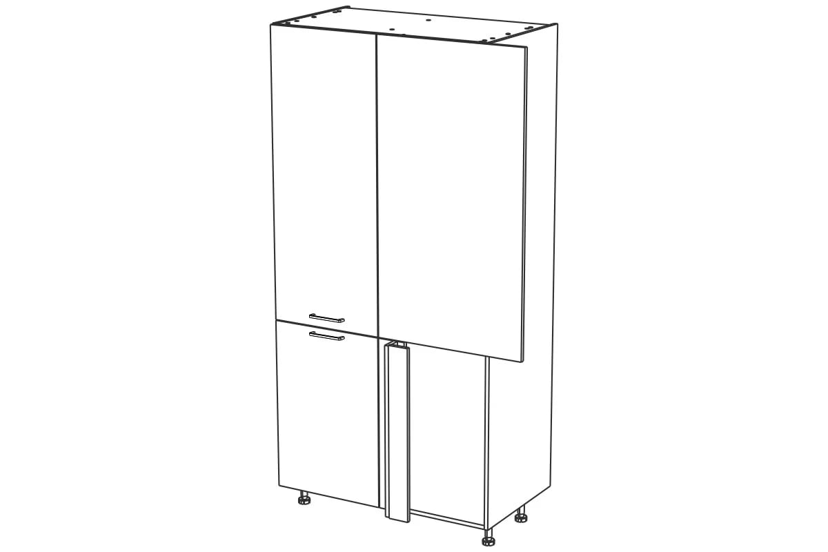 vysoká skříňka kuchenny KAMMONO P2 SPRP115x65/71 dvoudveřový narozny spizarnia vysoká skříňka kuchenny KAMMONO P2 SPRP115x65/71 dvoudveřový narozny spizarnia