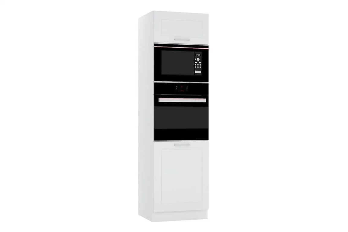 regál Kuchynský  Natalia D60 PK MV/2133 P/L pre vstavanu ruru i mikrofalowki - biely lesk regál Kuchynský  Natalia D60 PK MV/2133 P/L pre vstavanu ruru i mikrofalowki - biely lesk
