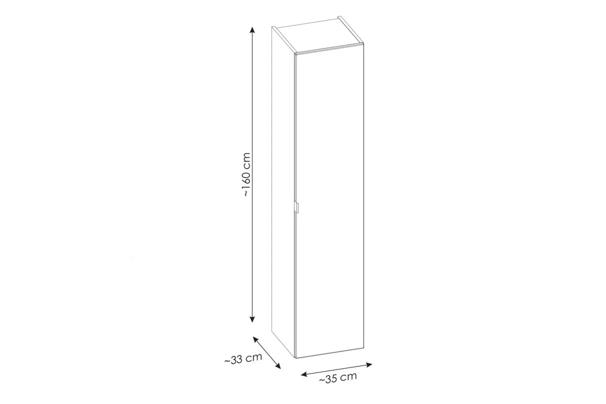 Závěsný koupelnový regál Santa Fe Taupe - křemíková šedá Rozměry Skříňky comad 