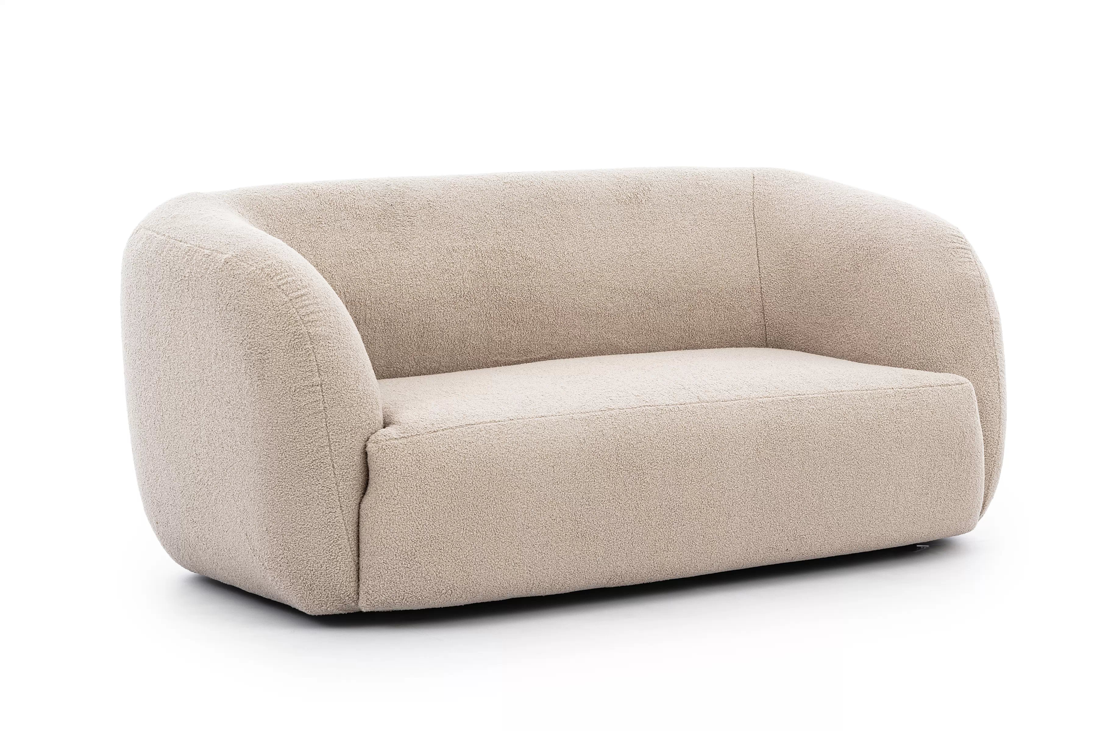 Pohovka Dalin II - béžová boucla Lambi 5 Pohovka pro obývacího pokoje Dalin II - béžová boucla Lambi 5