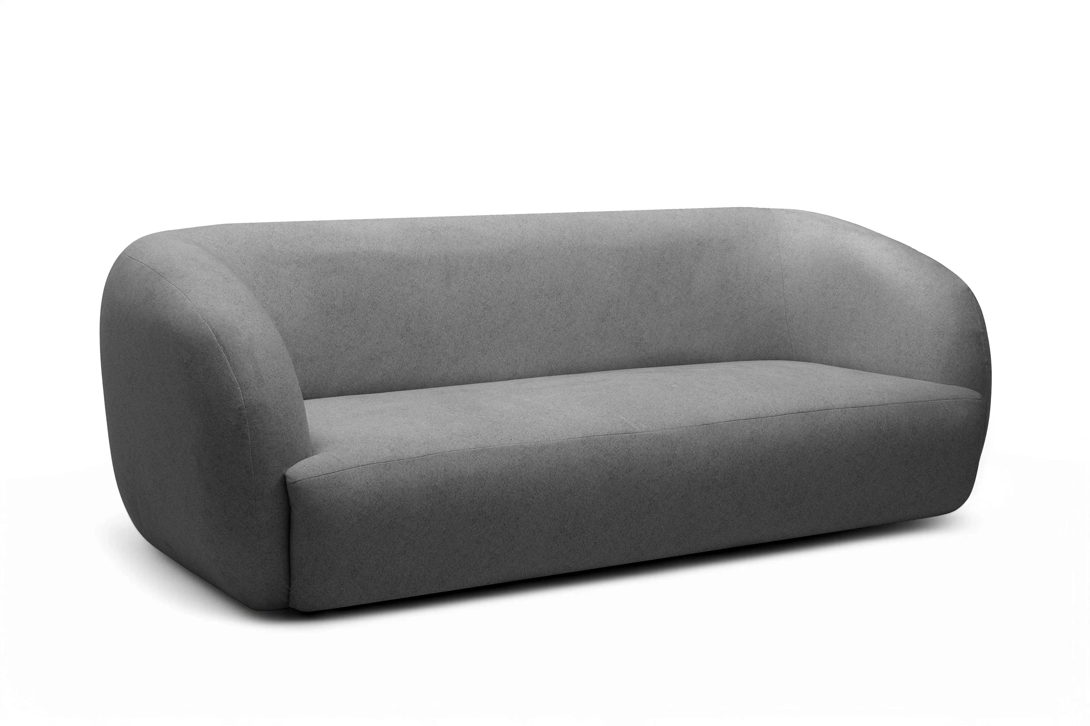 Pohovka Dalin III - šedá tkanina Ado 1614 Pohovka pro obývacího pokoje Dalin III - šedá plecionka Ado 1617