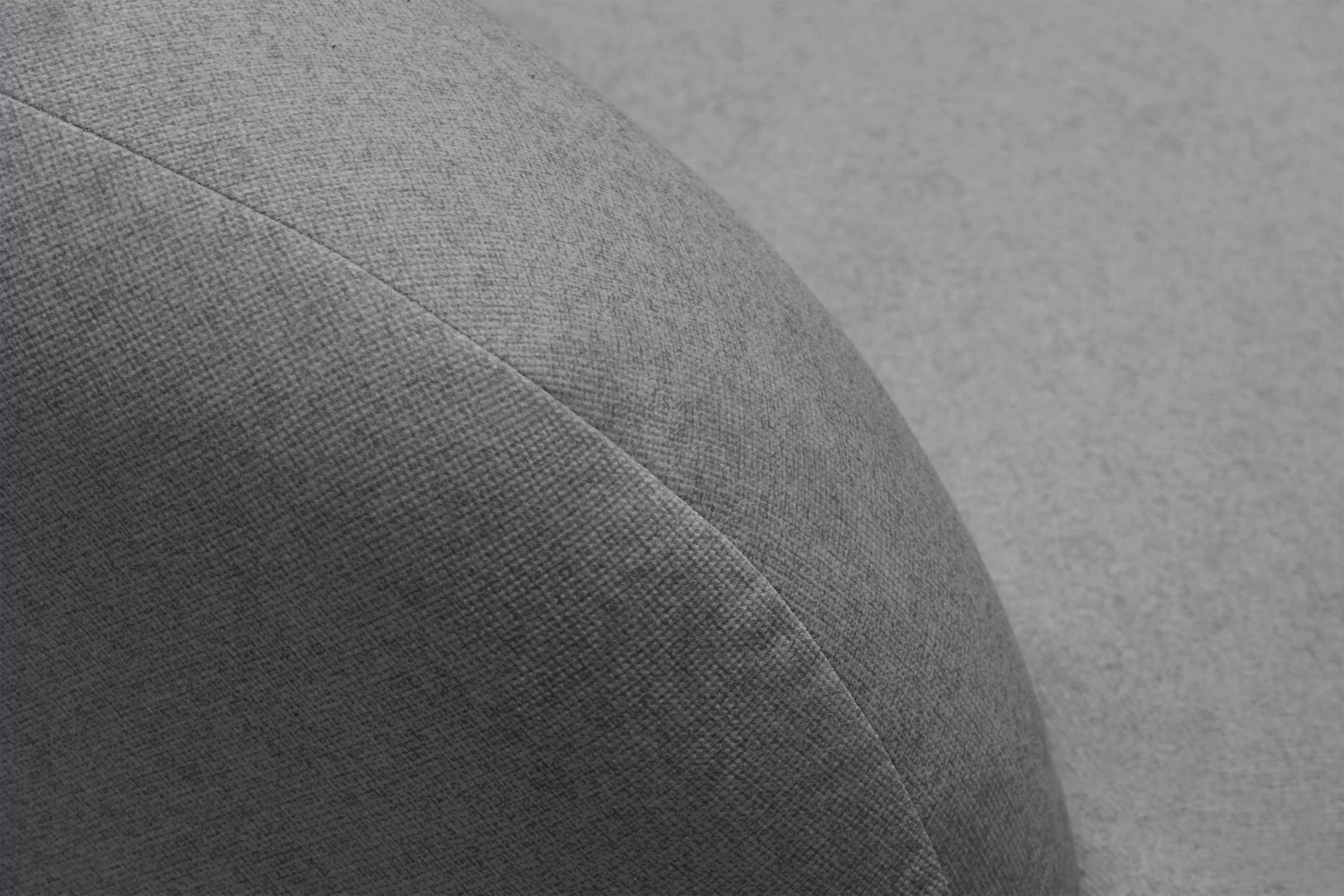 Pohovka Dalin III - šedá tkanina Ado 1614 Pohovka pro obývacího pokoje Dalin III - šedá plecionka Ado 1617