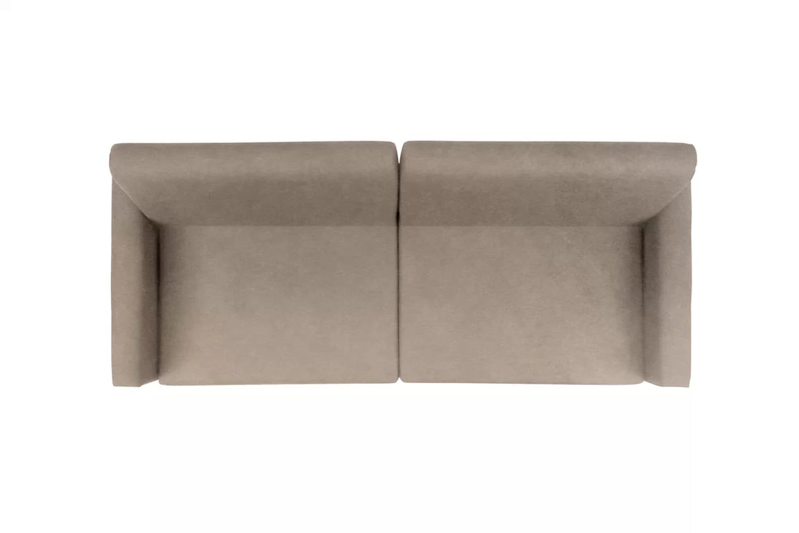Sofa Elegantia 160 na polohovateľný mechanizmus - béžový zamat ľahkočistiteľný Zetta 292 Pohovka Elegantia 160 do polkotapczanu - béžový zamat ľahkočistiaci Zetta 292