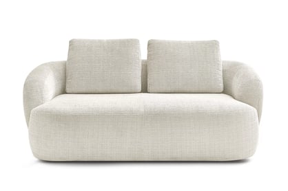 Dvojmiestna pohovka Finezal - béžový šenil Cremona 02 Pohovka Finezal pre 2 osoby - Cremona 02