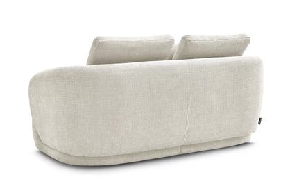 Dvojmiestna pohovka Finezal - béžový šenil Cremona 02 Pohovka Finezal pre 2 osoby - Cremona 02