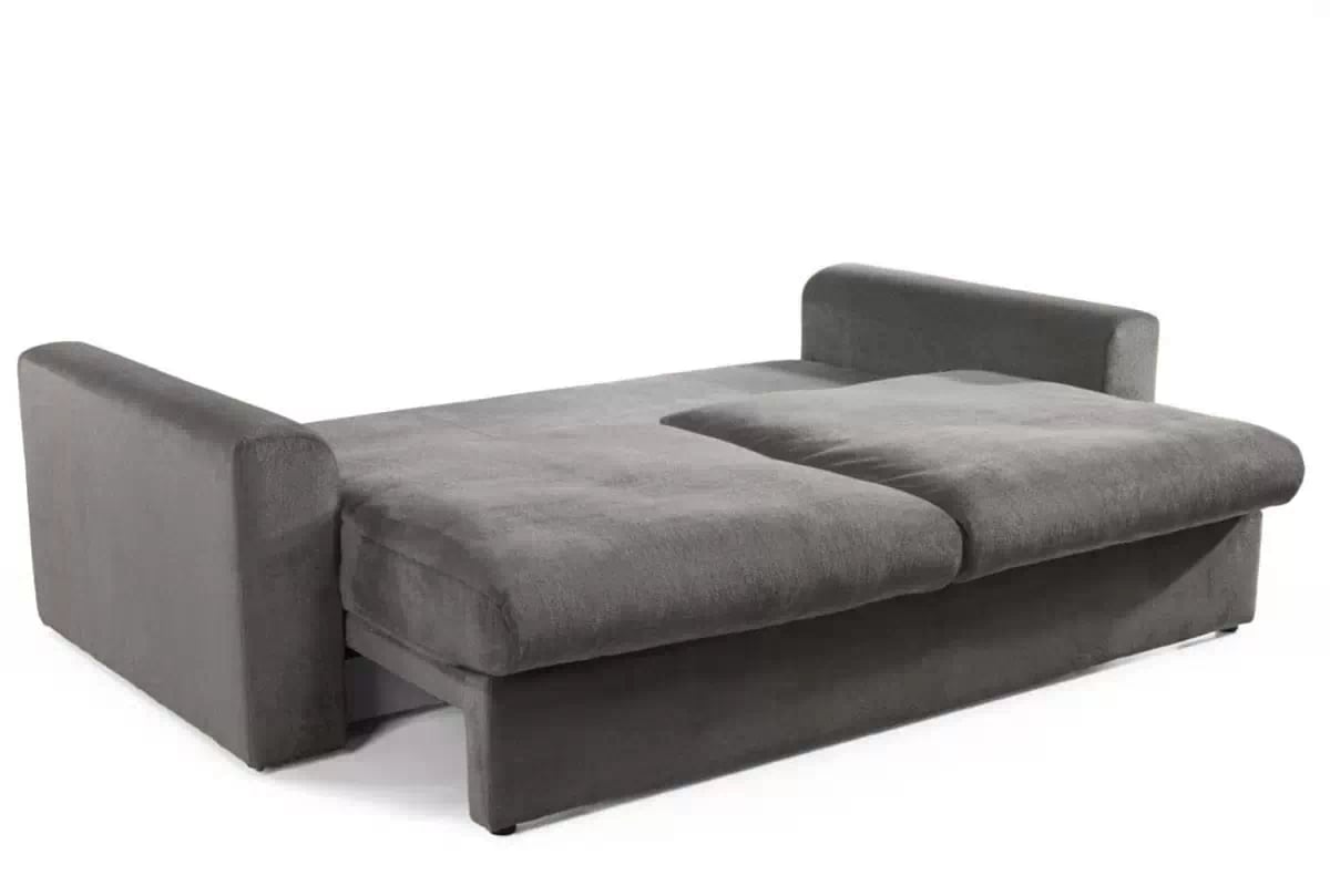 Rozkládací pohovka Sofia Mini - šedý samet Sorriso 3 Pohovka rozkladana do obývacího pokoje Sofia Mini - šedý plusz Sorriso 3