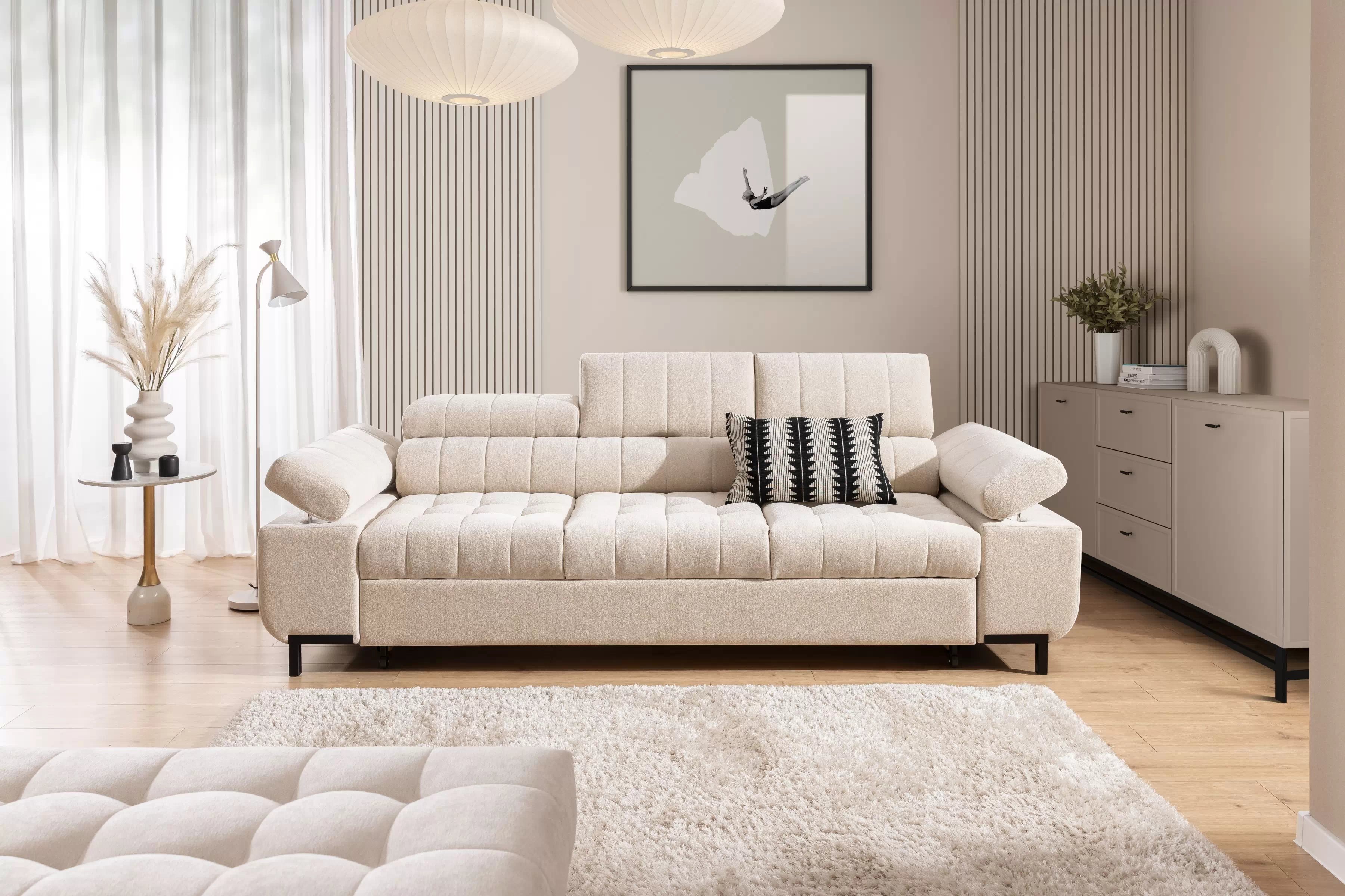 Rozkladacia pohovka Tyrion Pohovka rozkladana do obývacej izby Tyrion