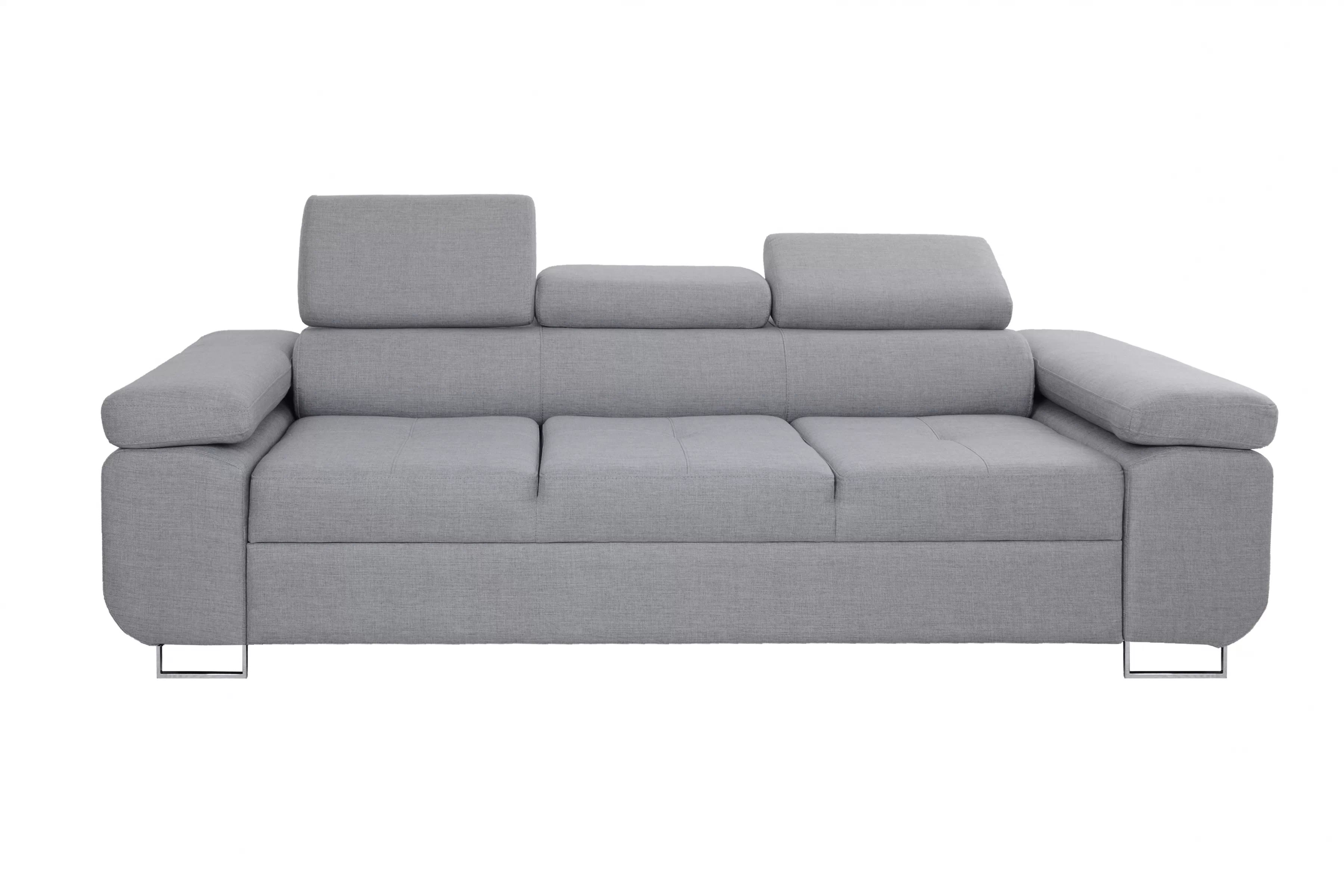 Moderná trojpohovka Annabelle II - chrómové nožičky Pohovka trojmiestna Annabelle II s funkciou spánku