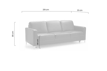 Rozkládací třímístná pohovka Basic 3F - Etap Sofa Pohovka třímístná Basic rozkládací 