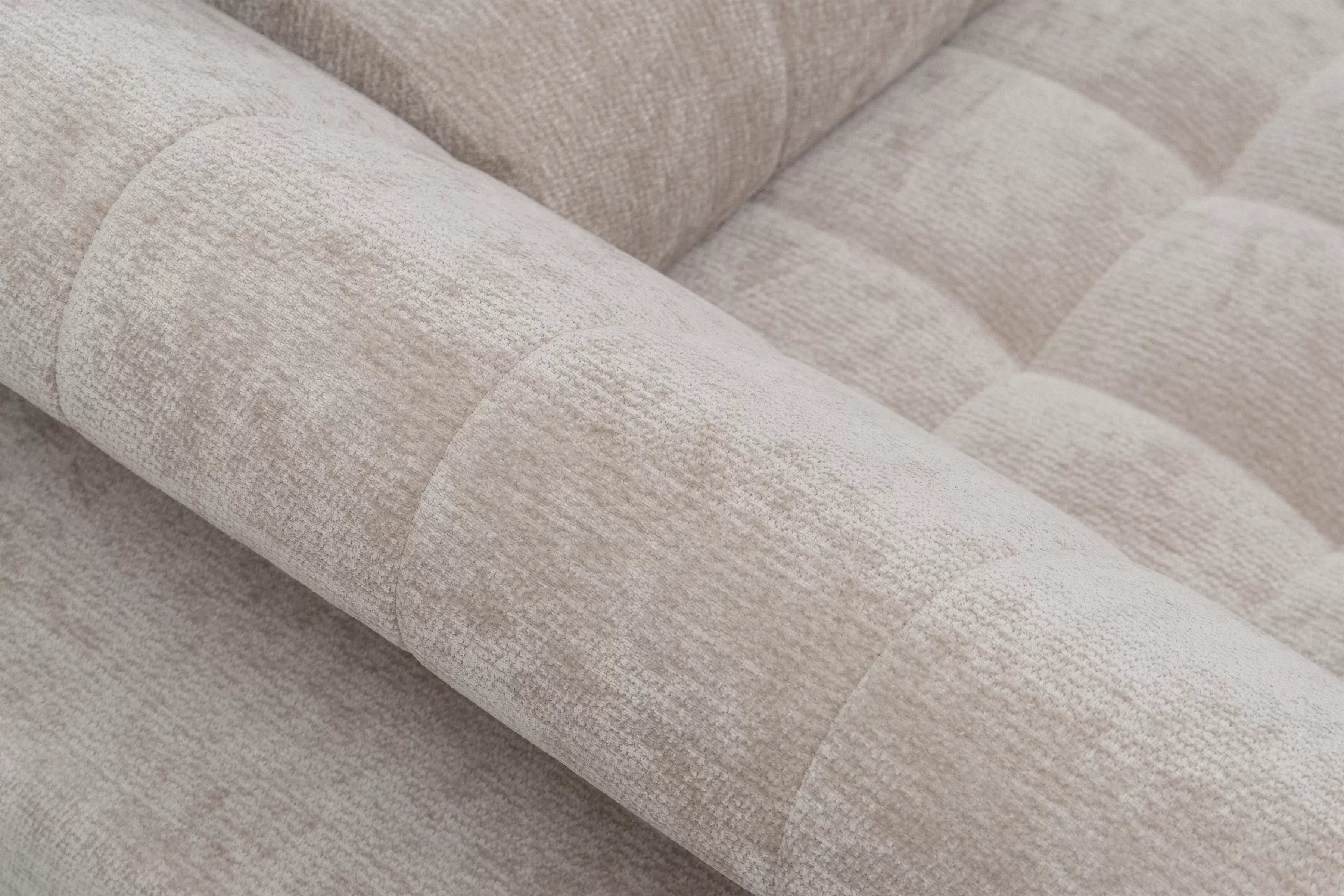 Trojsedák Tyrion s funkciou spania - béžový šenil Vibe 08 Pohovka trojmiestna Tyrion s funkciou spánku - béžový šenil Vibe 08