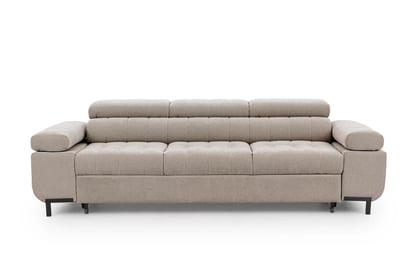 Trojsedák Tyrion s funkciou spania - béžový šenil Vibe 08 Pohovka trojmiestna Tyrion s funkciou spánku - béžový šenil Vibe 08