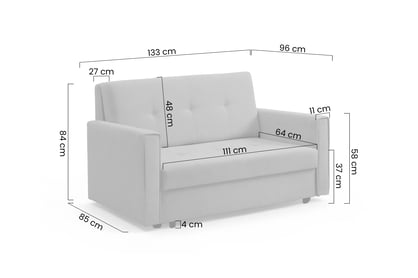 Pohovka rozkládací Aria rozkladana s úložným prostorem- béžová plusz Pretty 03  Pohovka rozkládací Aria rozkladana s úložným prostorem- béžová plusz Pretty 03 