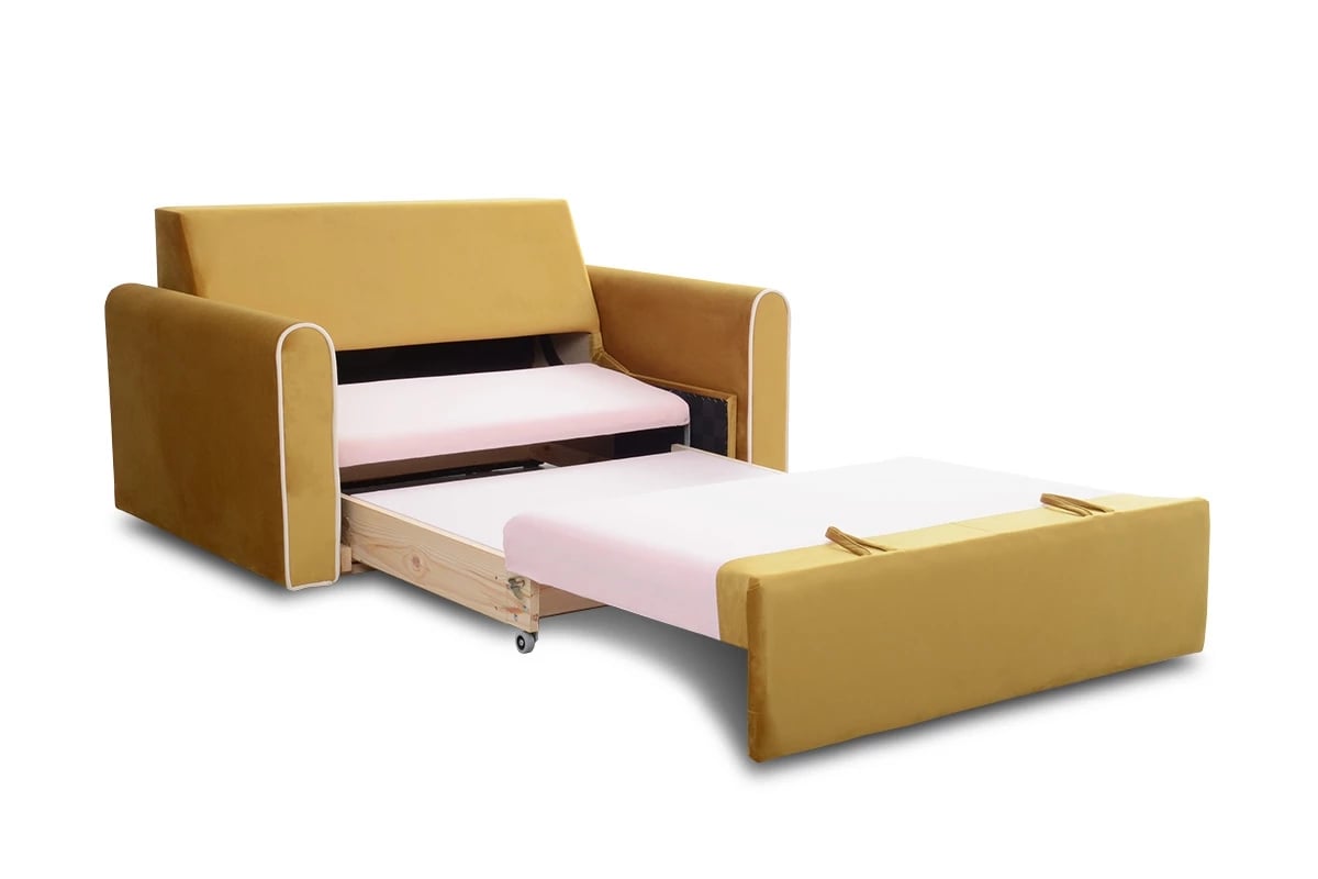 Rozkladacia pohovka pre 2 osoby Romano II Gauč z pojemnikiem