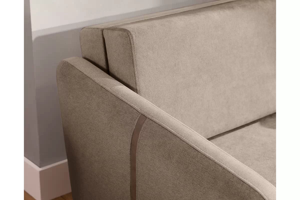 Pohovka Zeldia 135 rozkládací - hnědá šenil hydrofobní  Spring 1110 Pohovka Zeldia 110 rozkládací - hnědá šenil hydrofobní  Spring 1110