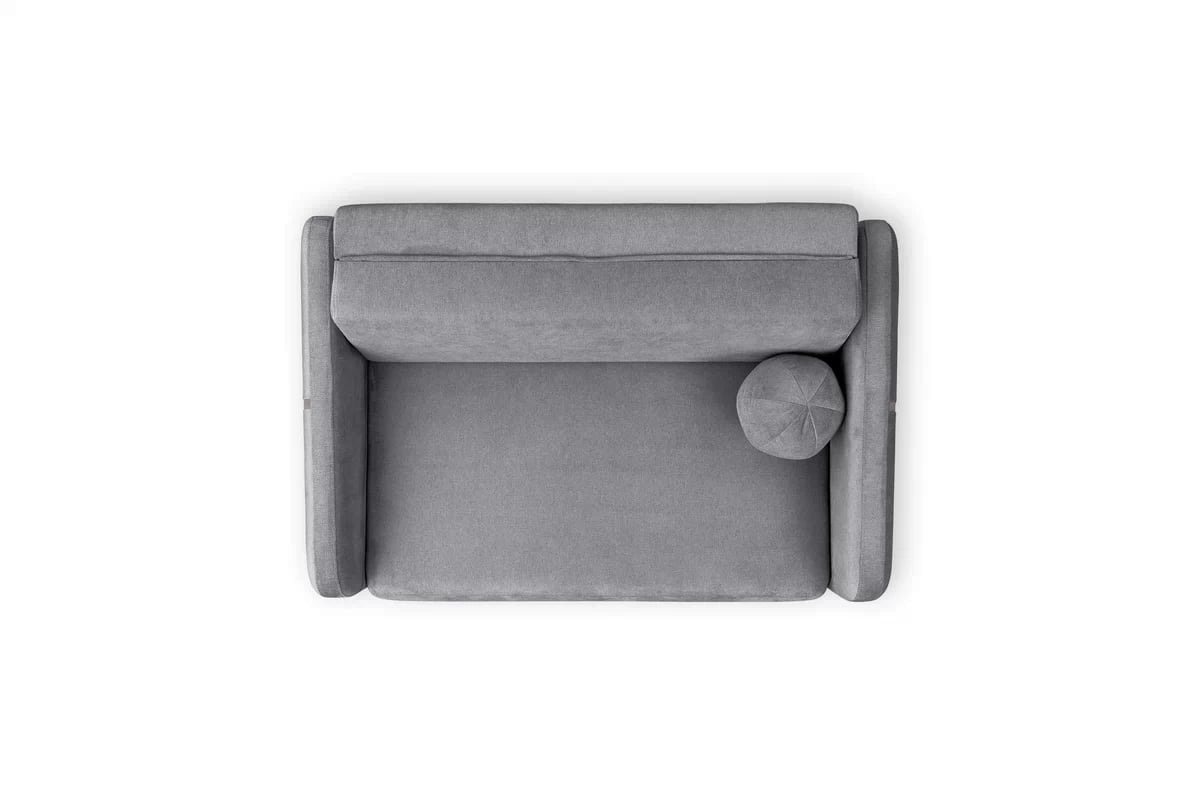 Pohovka Zeldia 105 s funkciou spánku - šedý šenil hydrofobowy Spring 1102 Pohovka Zeldia 80 s funkciou spania - šedý šenil hydrofobowy Spring 1102