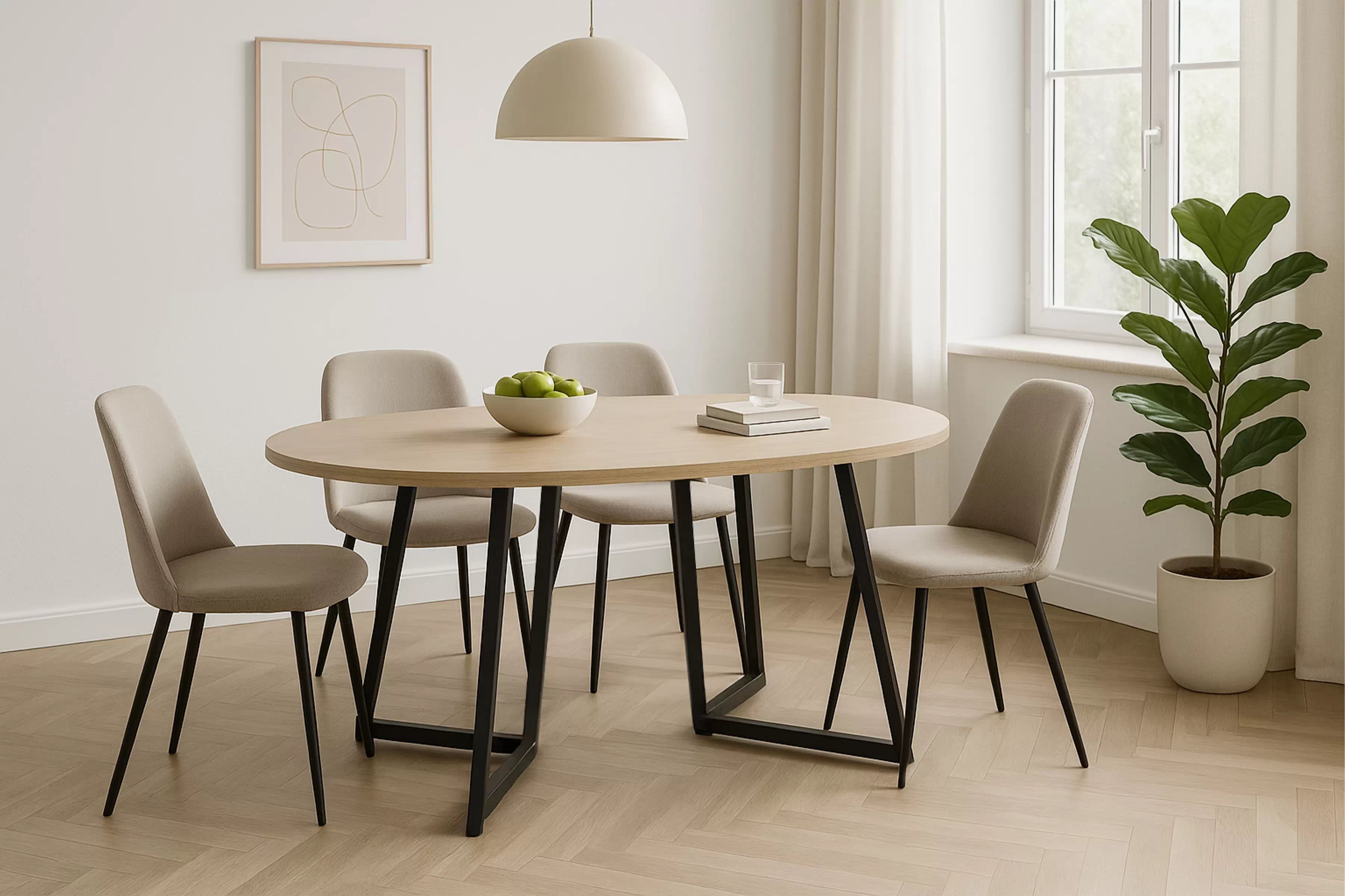 Rozkládací jídelní stůl Cedrus 95-150 cm Stůl Cedrus 95/150 cm loftový rozkladany