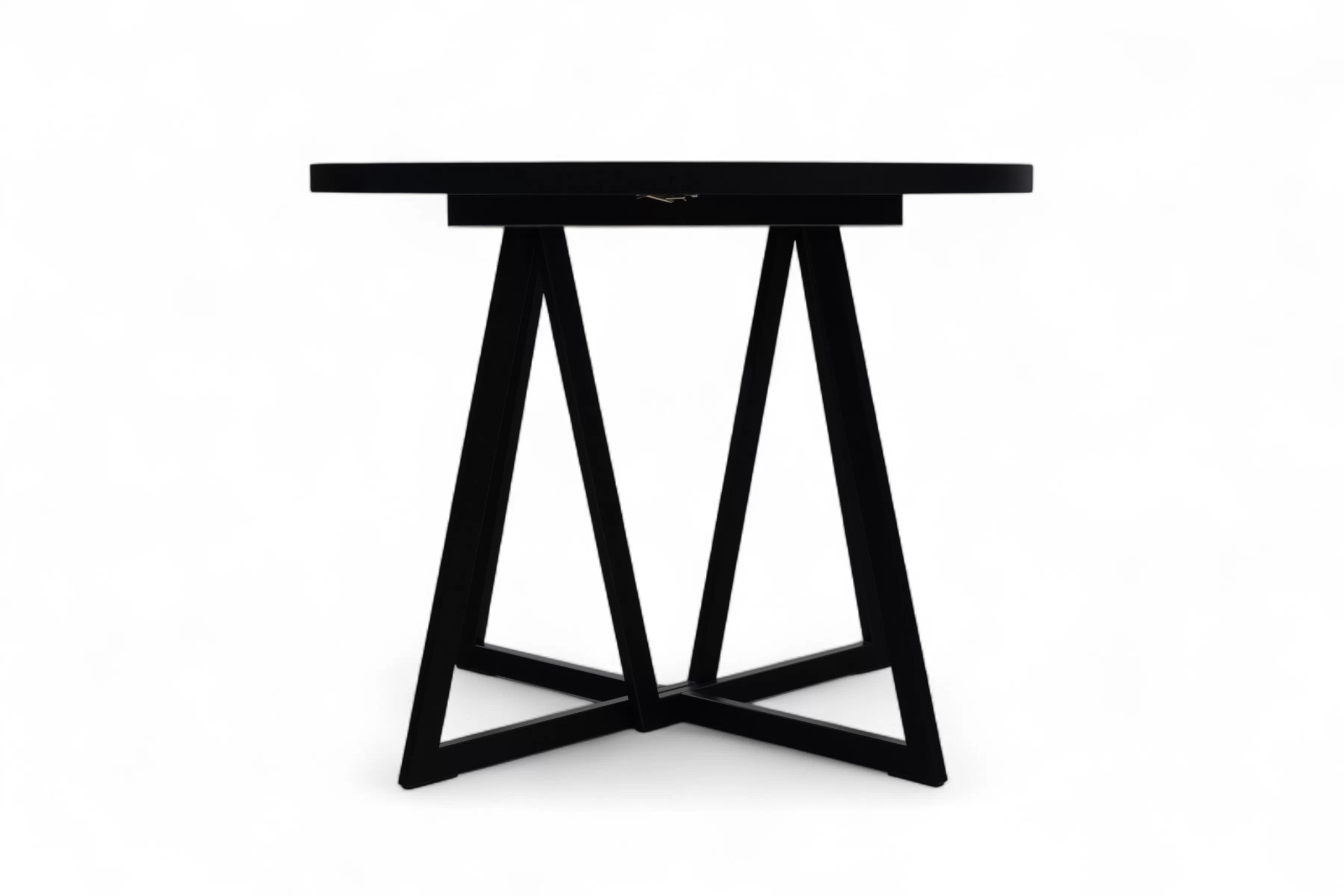 Rozkládací jídelní stůl Cedrus Rozeta 95-150 cm - dub estana / černá Stůl Cedrus 95 cm loftový rozkladany - dub estana