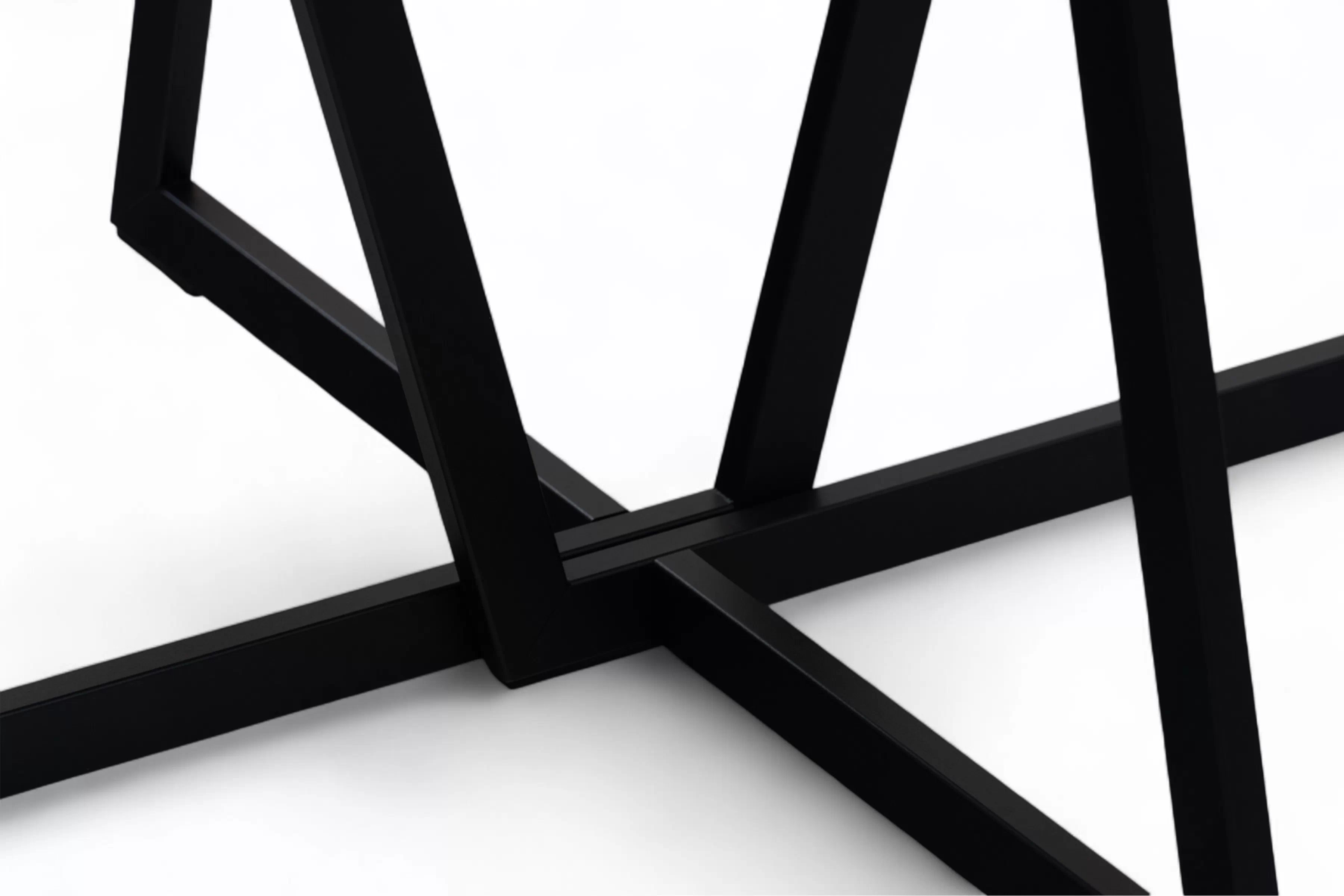 Rozkládací jídelní stůl Cedrus Linear 95-150 cm - dub hikora / černá Stůl Cedrus 95 cm loftový rozkladany - dub hikora