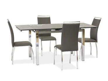 Jedálenský stôl GD017 šedý 110(170)x74