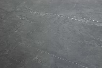 Kulatý stůl Angel 120 cm - šedý mramor / černá Stůl okragly Angel 120 cm - šedá mramor / černá