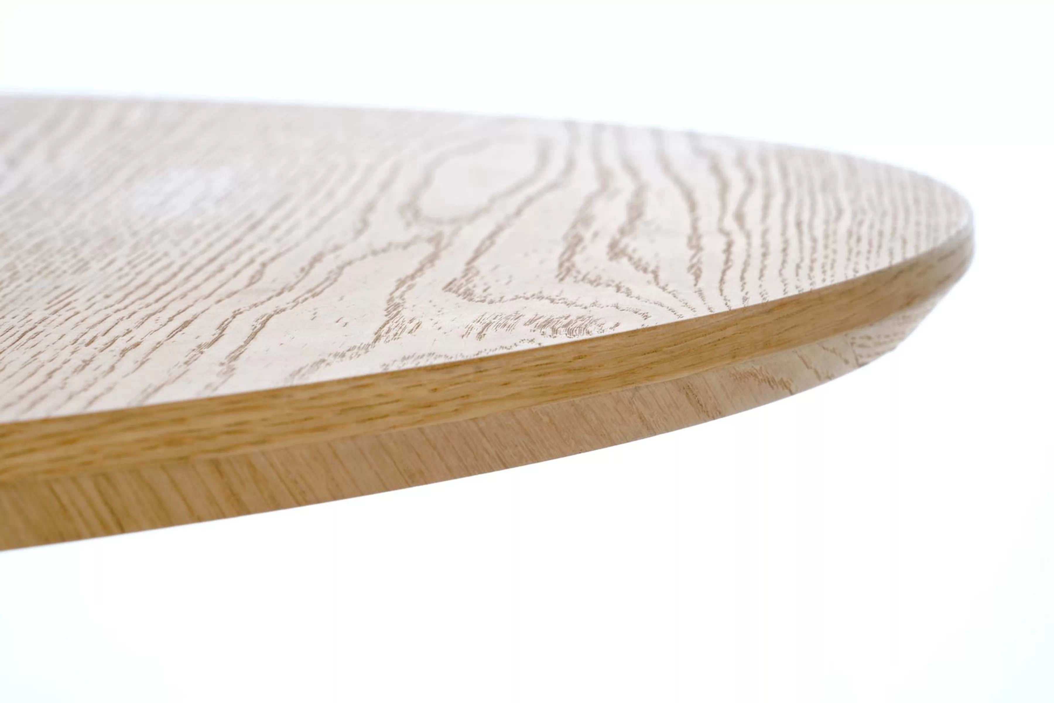 Okrúhly stôl Brevon 120-210x120 cm rozkladací - prírodný dub Stôl okragly Brevon 120-210x120 cm rozkladany - Dub prírodné