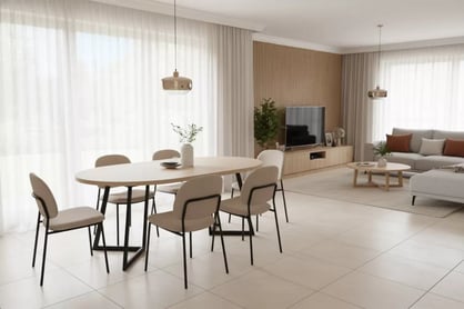 Okrúhly rozkladací stôl Cedrus 105/160 cm loftový - dub vinceza Stôl okragly Cedrus 105/160 cm loftowy rozkladany - Dub vinceza