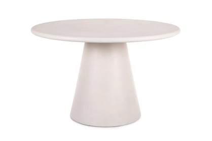 Okrúhly stôl Clav 120 cm - svetlosivý