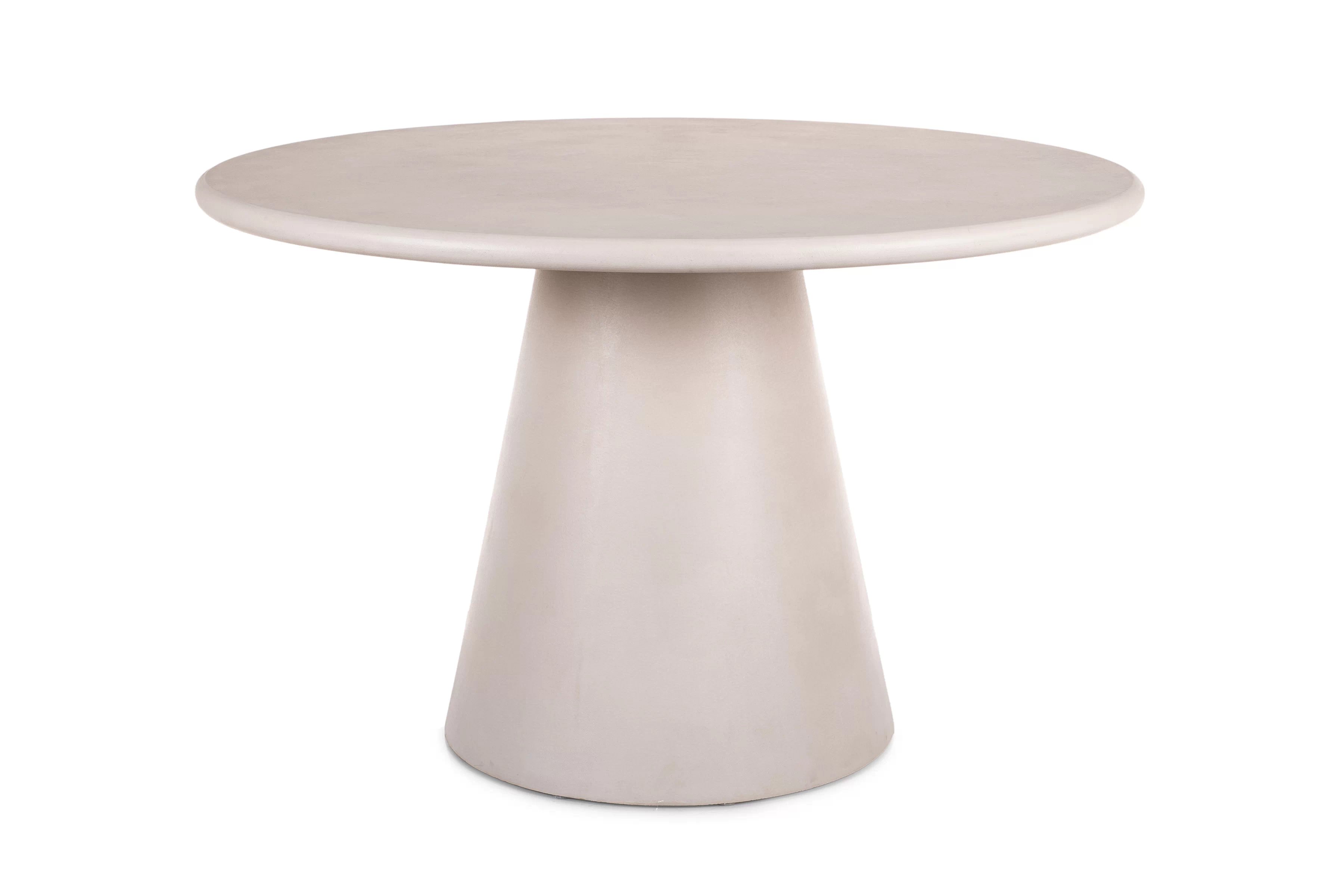 Kruhový stôl Clav 120 cm - krémový Stôl okragly Clav 120 cm - Krémový