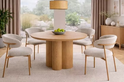 Okrúhly stôl Cylindus 120 cm - dub Stôl okragly Cylindus 120 cm - Dub