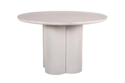 Okrúhly stôl Cylindus 120 cm - svetlo šedý