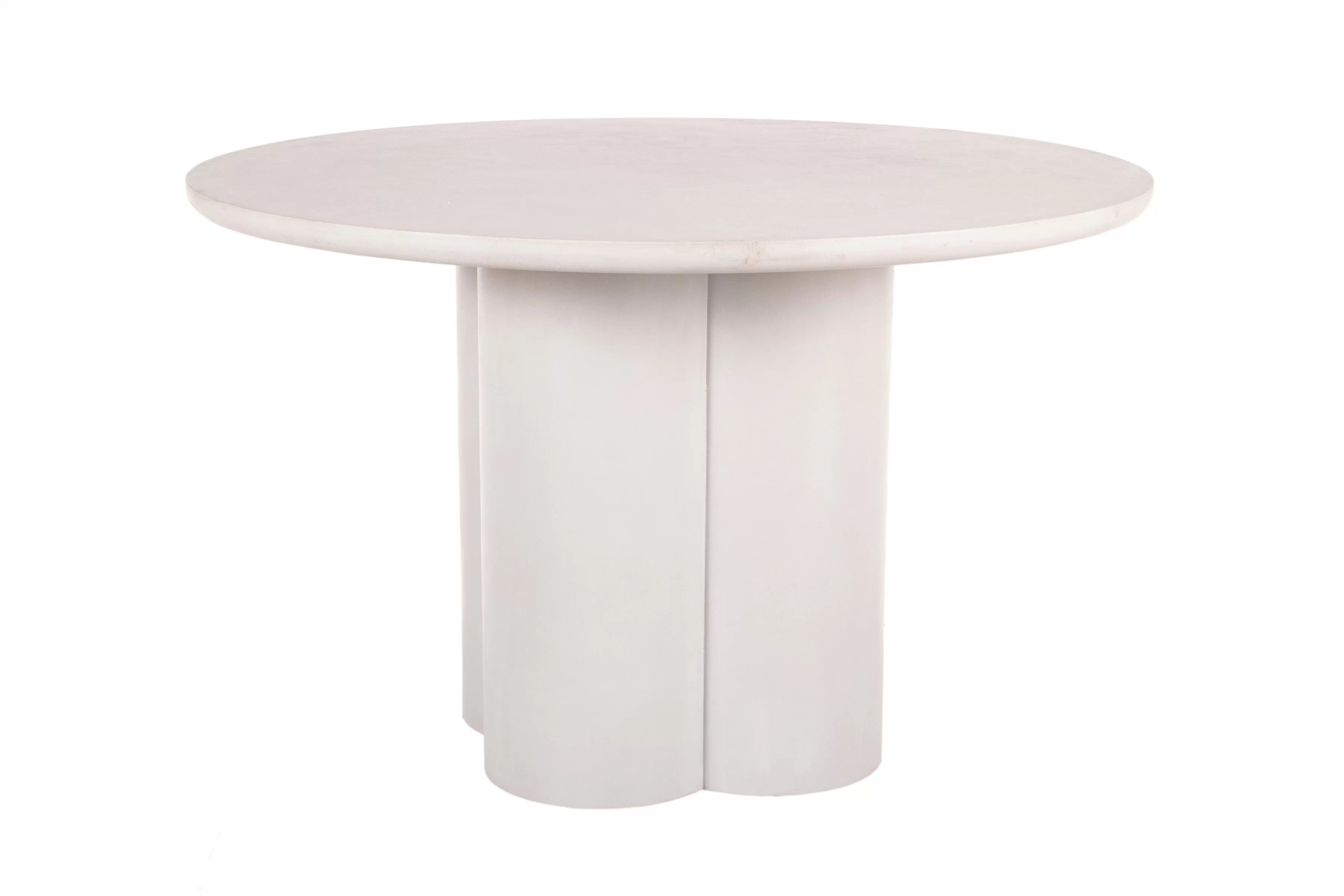 Kruhový stôl Cylindus 120 cm - krémový Stôl okragly Cylindus 120 cm - Krémový