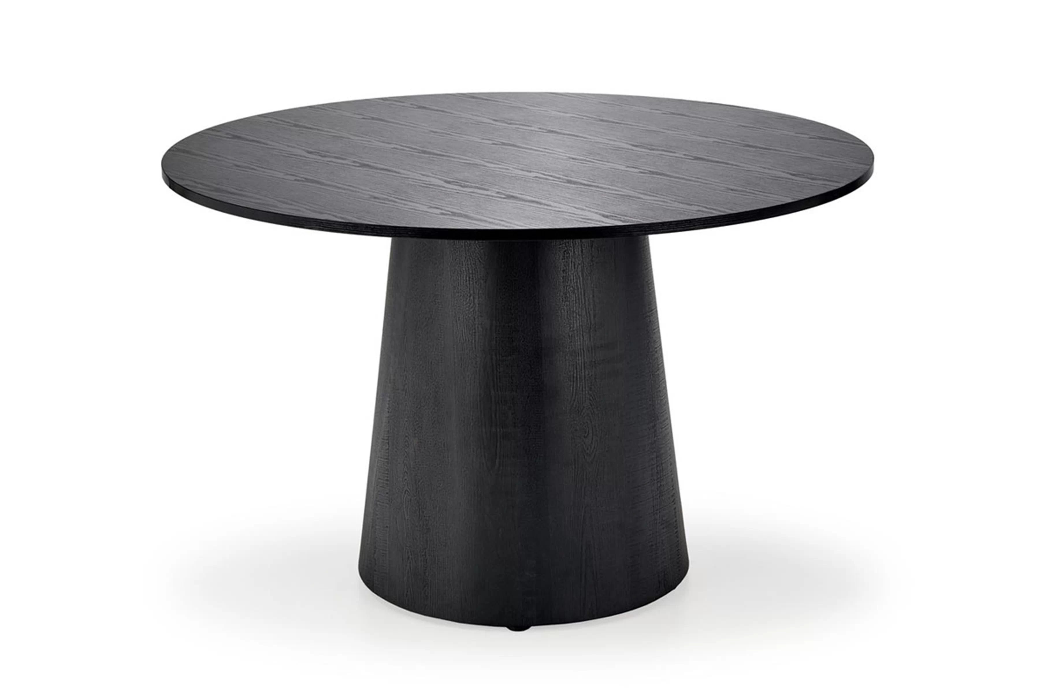 Okrúhly stôl Ginter 120 cm - čierny Stôl okragly Ginter 120 cm - Čierny