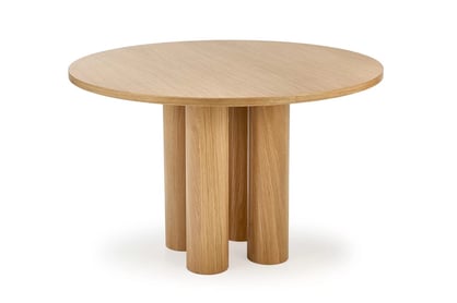 Okrúhly stôl Gravon 120 cm - prírodný dub