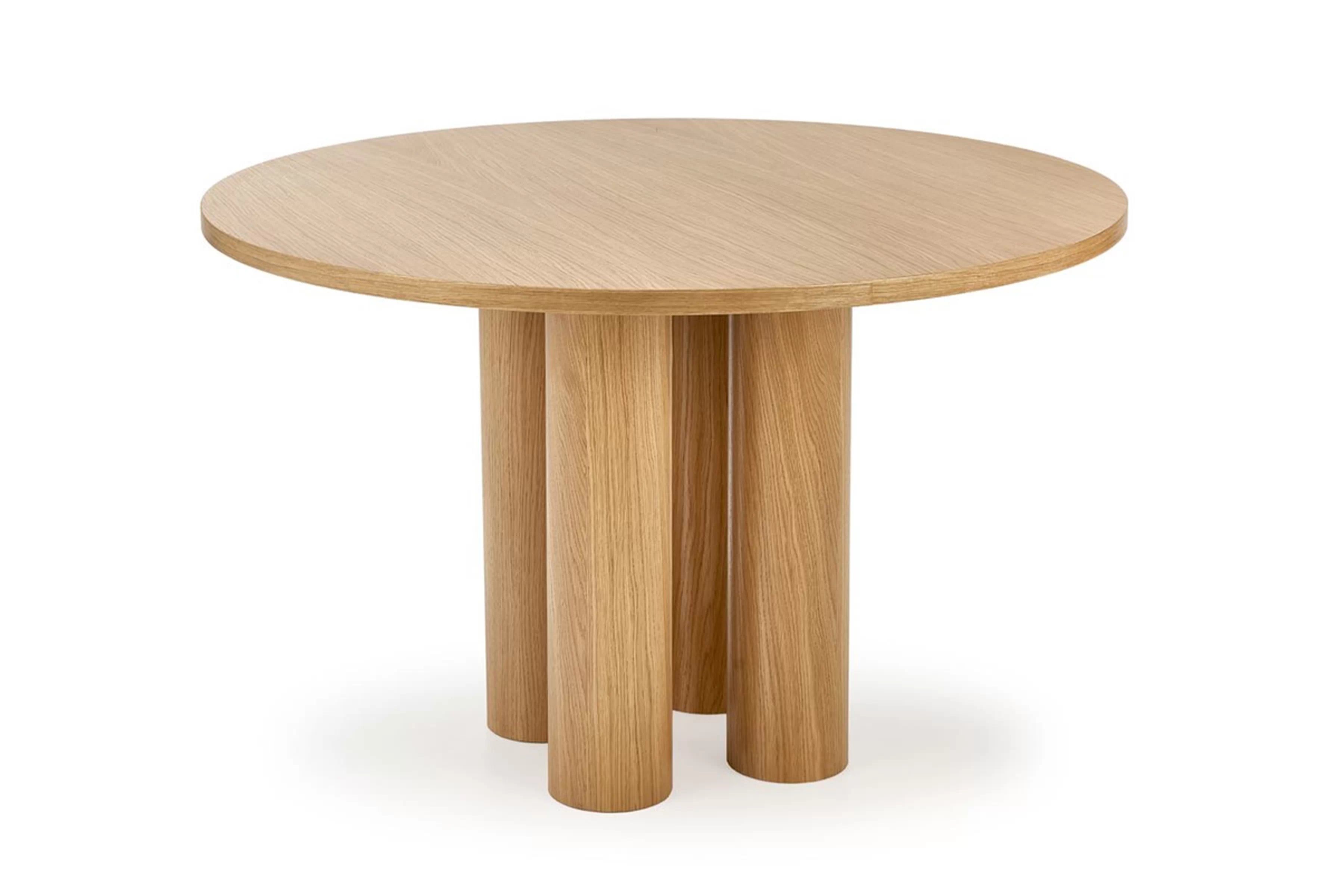 Okrúhly stôl Gravon 120 cm - prírodný dub Stôl okragly Gravon 120 cm - Dub prírodné