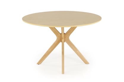 Okrúhly stôl Lorano 120 cm - prírodný dub