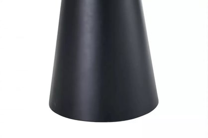 Stôl Angel Stôl okragly Lureno 100 cm - Dub prírodné / Čierny