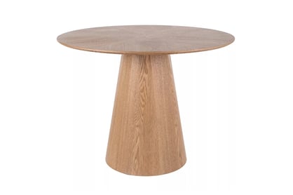 Okrúhly stôl Lureno 100 cm - prírodný dub