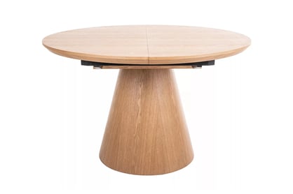 Okrúhly stôl Lureno 120-160 cm rozkladací - prírodný dub Stôl okragly Lureno 120-160 cm rozkladany - Dub prírodné