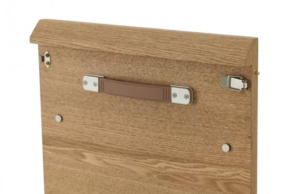 Okrúhly stôl Lureno 120-160 cm rozkladací - prírodný dub Stôl okragly Lureno 120-160 cm rozkladany - Dub prírodné