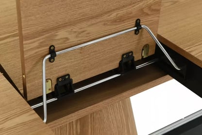 Okrúhly stôl Lureno 120-160 cm rozkladací - prírodný dub Stôl okragly Lureno 120-160 cm rozkladany - Dub prírodné