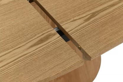 Okrúhly stôl Lureno 120-160 cm rozkladací - prírodný dub Stôl okragly Lureno 120-160 cm rozkladany - Dub prírodné