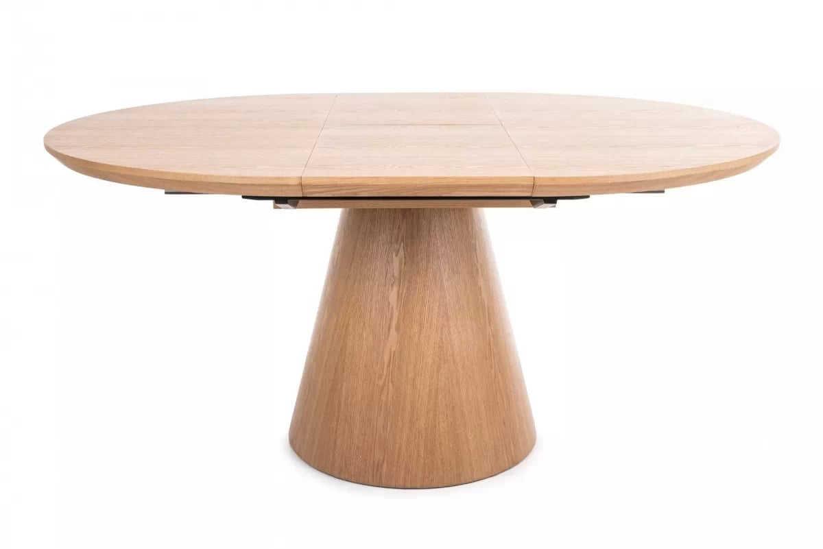 Okrúhly stôl Lureno 120-160 cm rozkladací - prírodný dub Stôl okragly Lureno 120-160 cm rozkladany - Dub prírodné