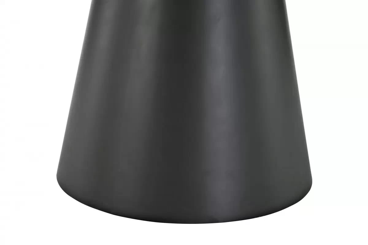 Okrúhly stôl Lureno 120-160 cm rozkladací - sivý mramor / čierny Stôl okragly Lureno 120-160 cm rozkladany - šedý mramor / Čierny