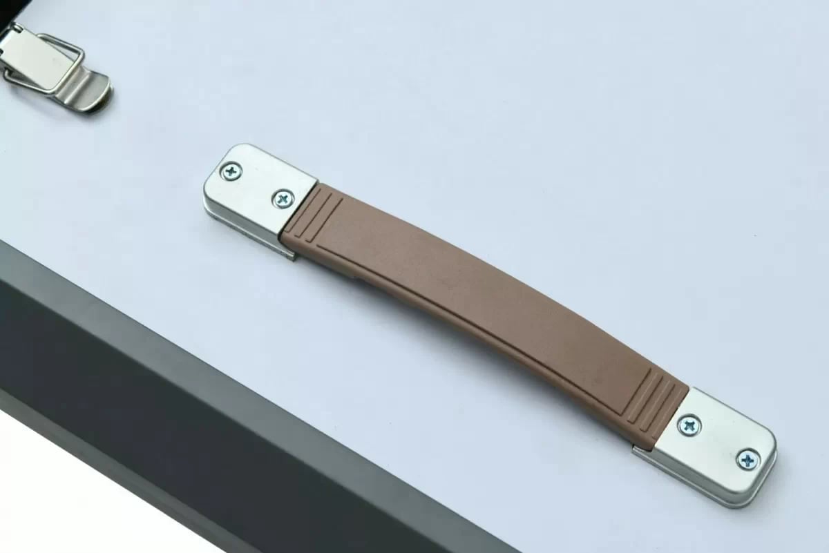 Okrúhly stôl Lureno 120-160 cm rozkladací - sivý mramor / čierny Stôl okragly Lureno 120-160 cm rozkladany - šedý mramor / Čierny